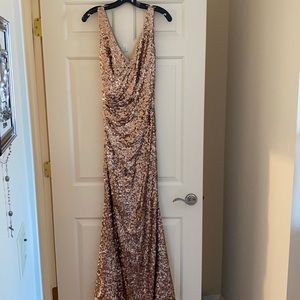 Badgley Mischka Sequin Gown